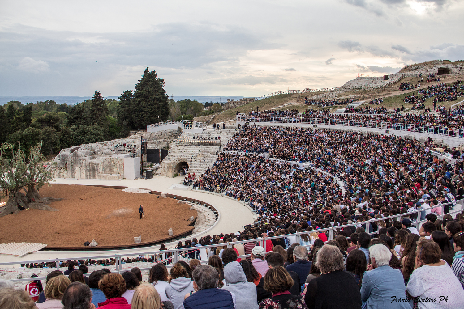 Il Teatro greco di Siracusa - ph Franca Centaro
