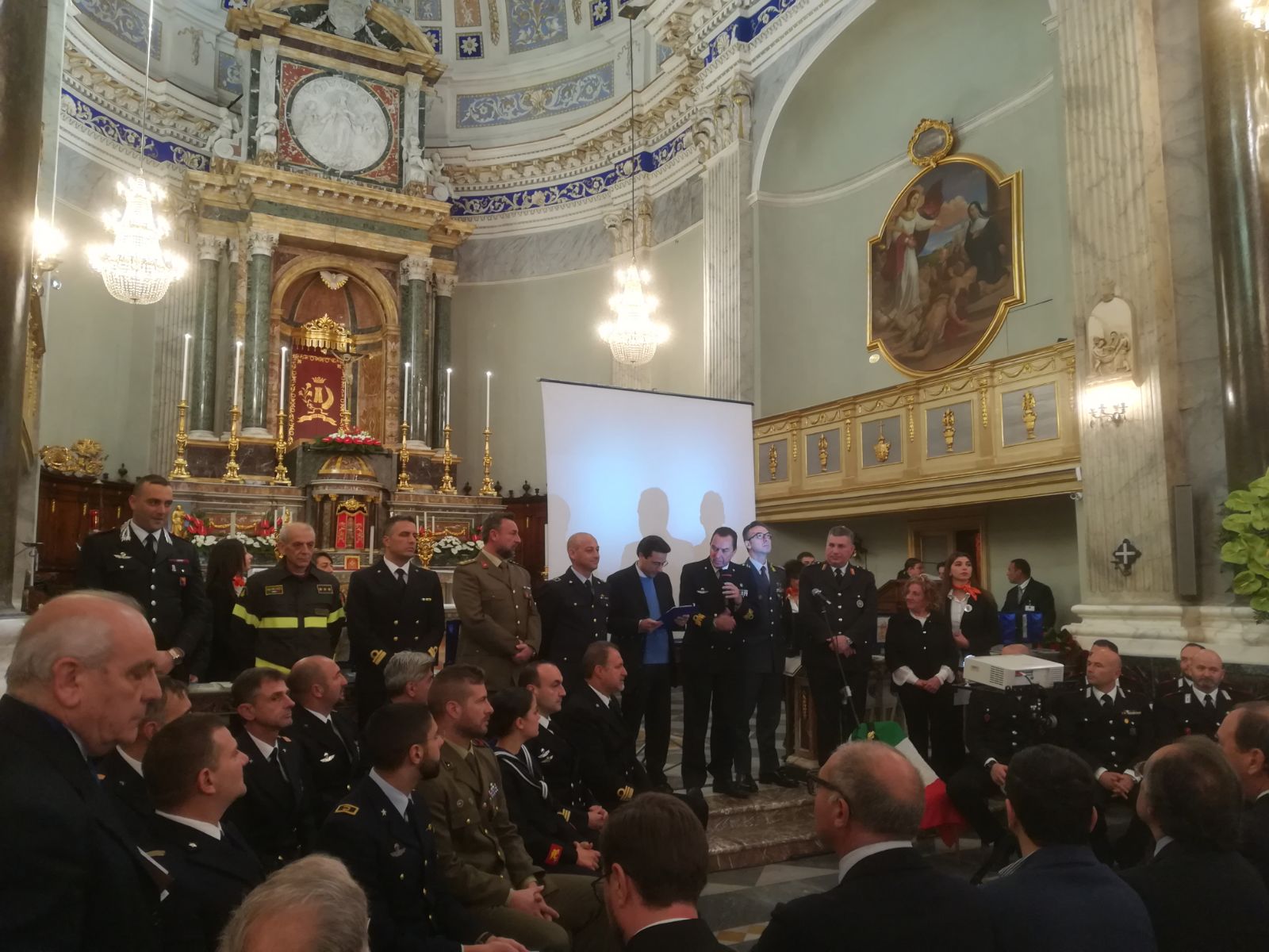 Le autorità militari al Premio Idria