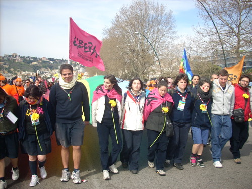 Il 21 marzo di Libera a Napoli nel 2009