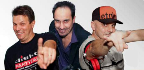 Antonio Vetrano, JJ Salafia e Renato Gargiulo