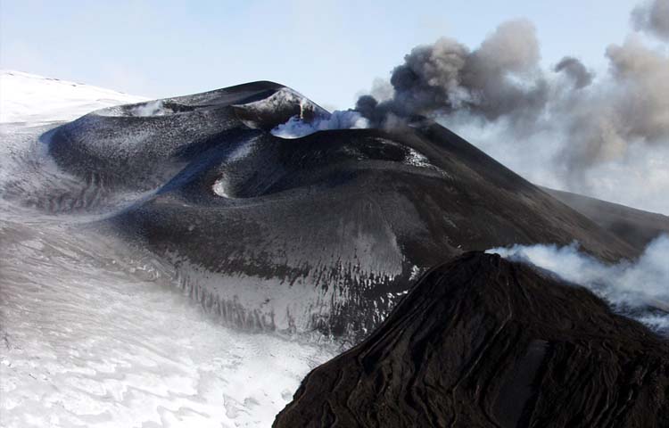 I crateri sommitali dell'Etna