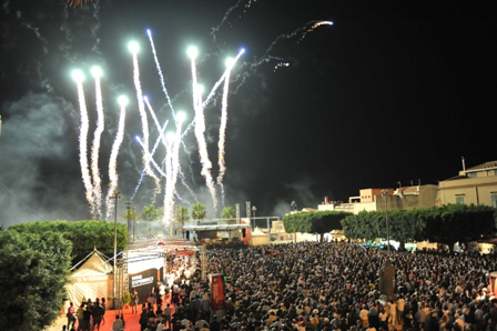 Un momento della festa