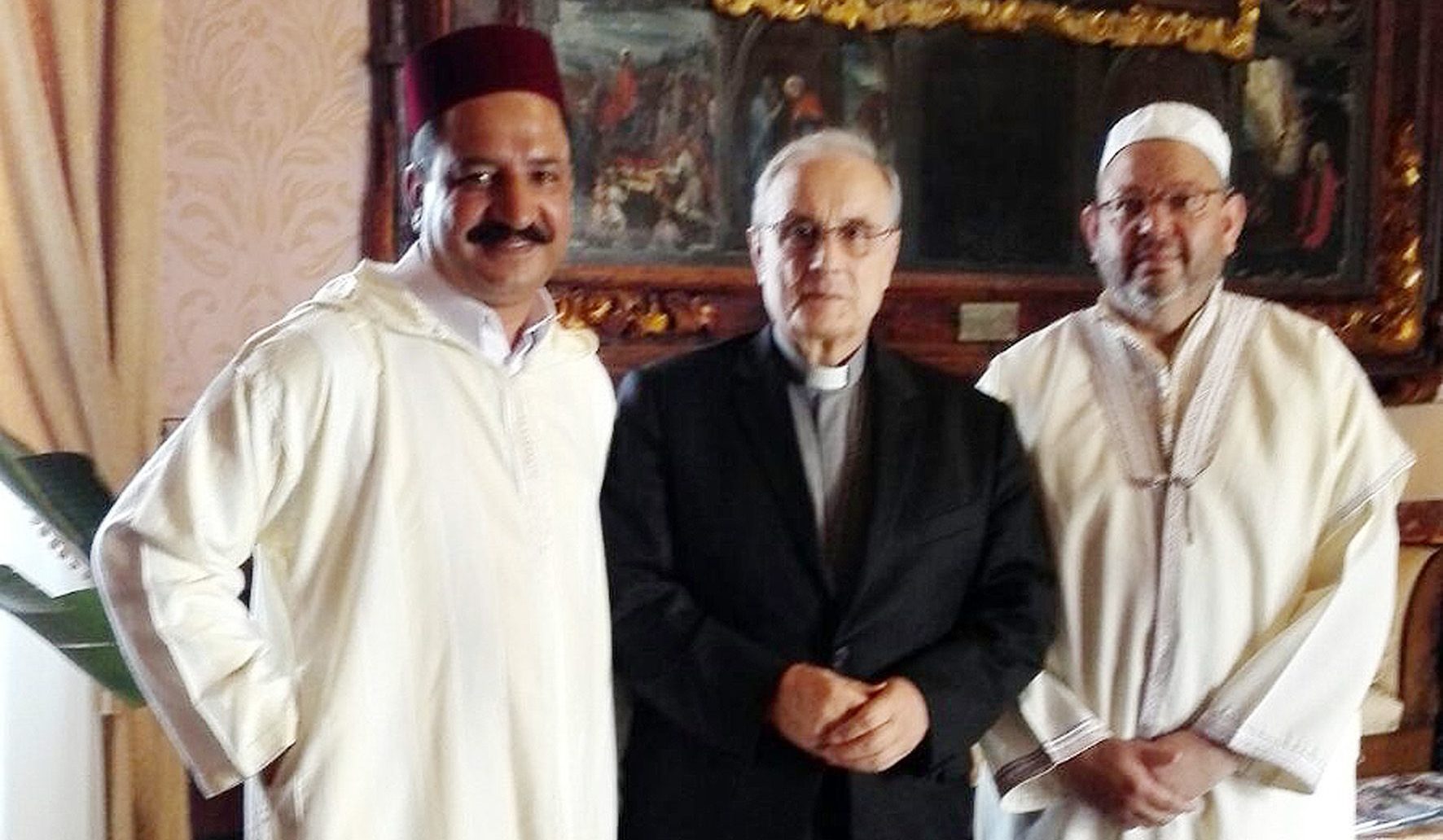 Mazara del Vallo, incontro tra il Vescovo Mogavero e l’Imam Ahmed Tharwa