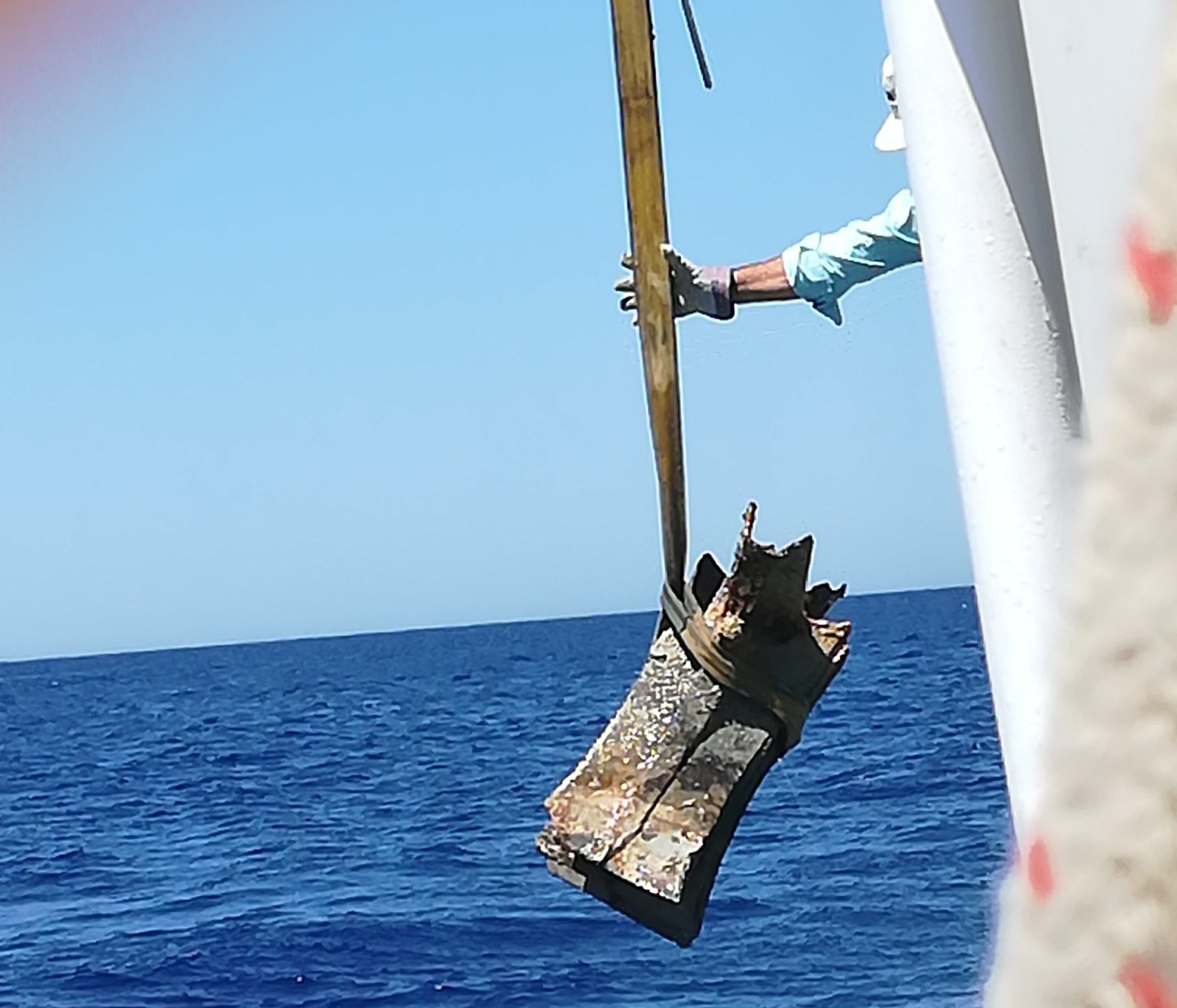 Recuperato il dodicesimo rostro in bronzo della battaglia delle Egadi al largo di Levanzo