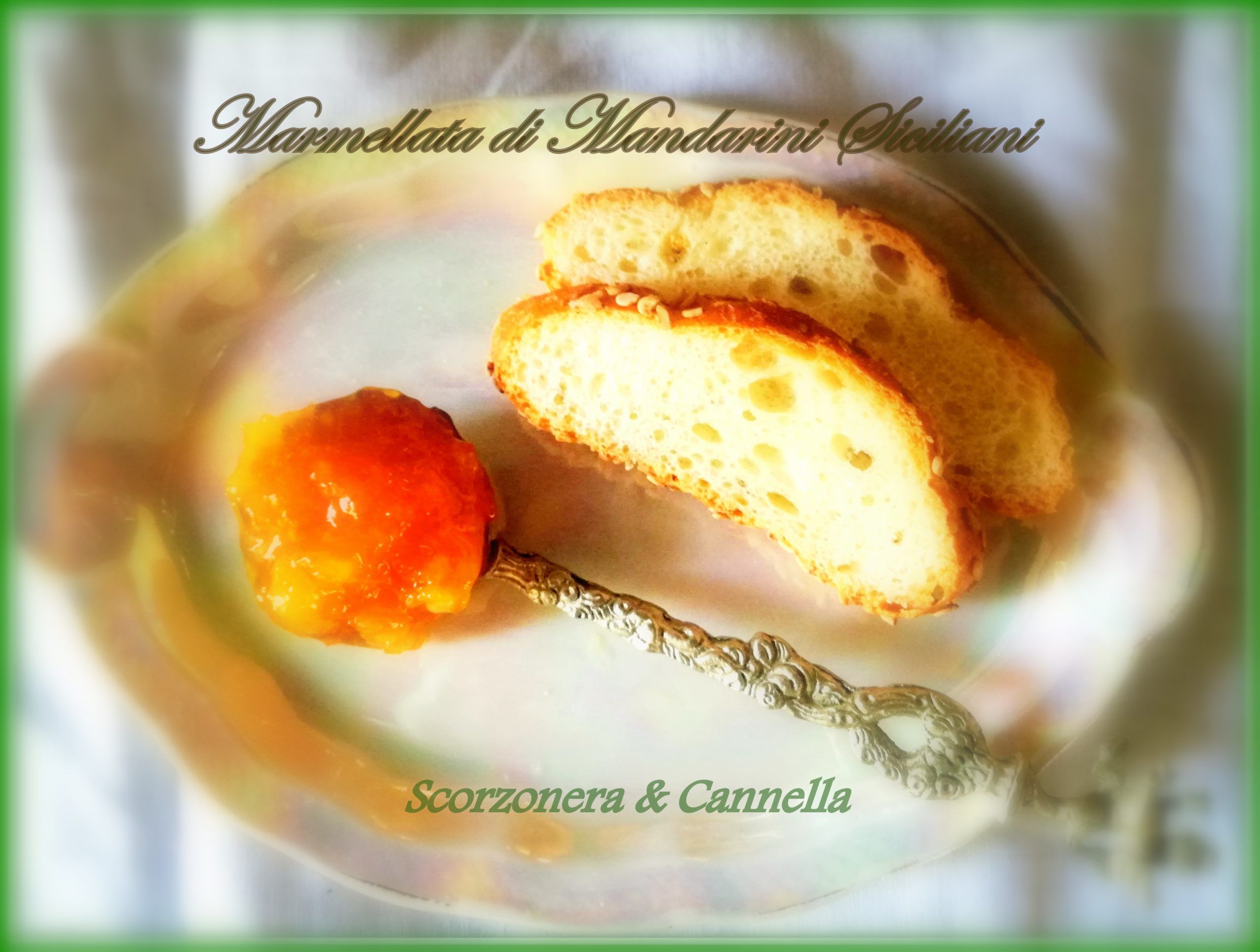 La marmellata di mandarini di Scorzonera & Cannella