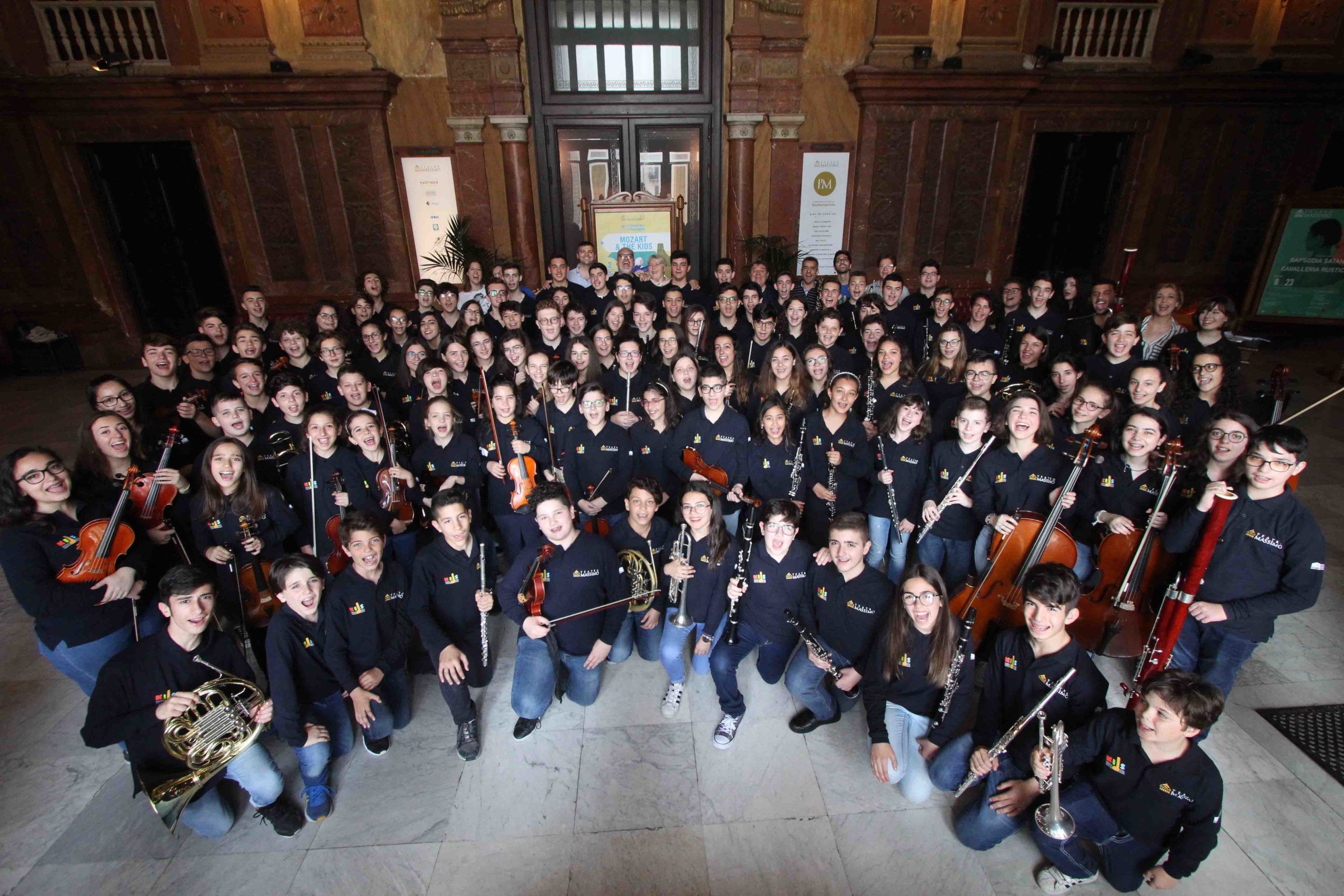 Fondazione Teatro Massimo Palermo, aperte le selezioni per la Massimo Kids e la Massimo Youth Orchestra