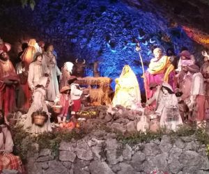 Presepe della Timpa di Acireale, visione d'insieme, foto Salvo Fallica