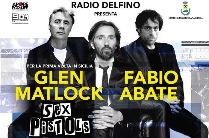 Matlock, Godano e Abate, a Zafferana l’inedito live del punk, del rocker e del cantattore