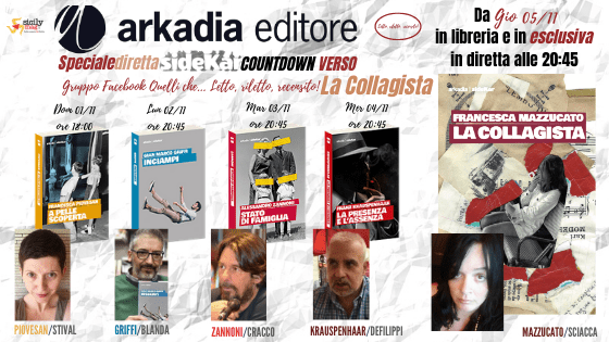 Gli incontri del countdown dello speciale Sidekar di Arkadia Editore