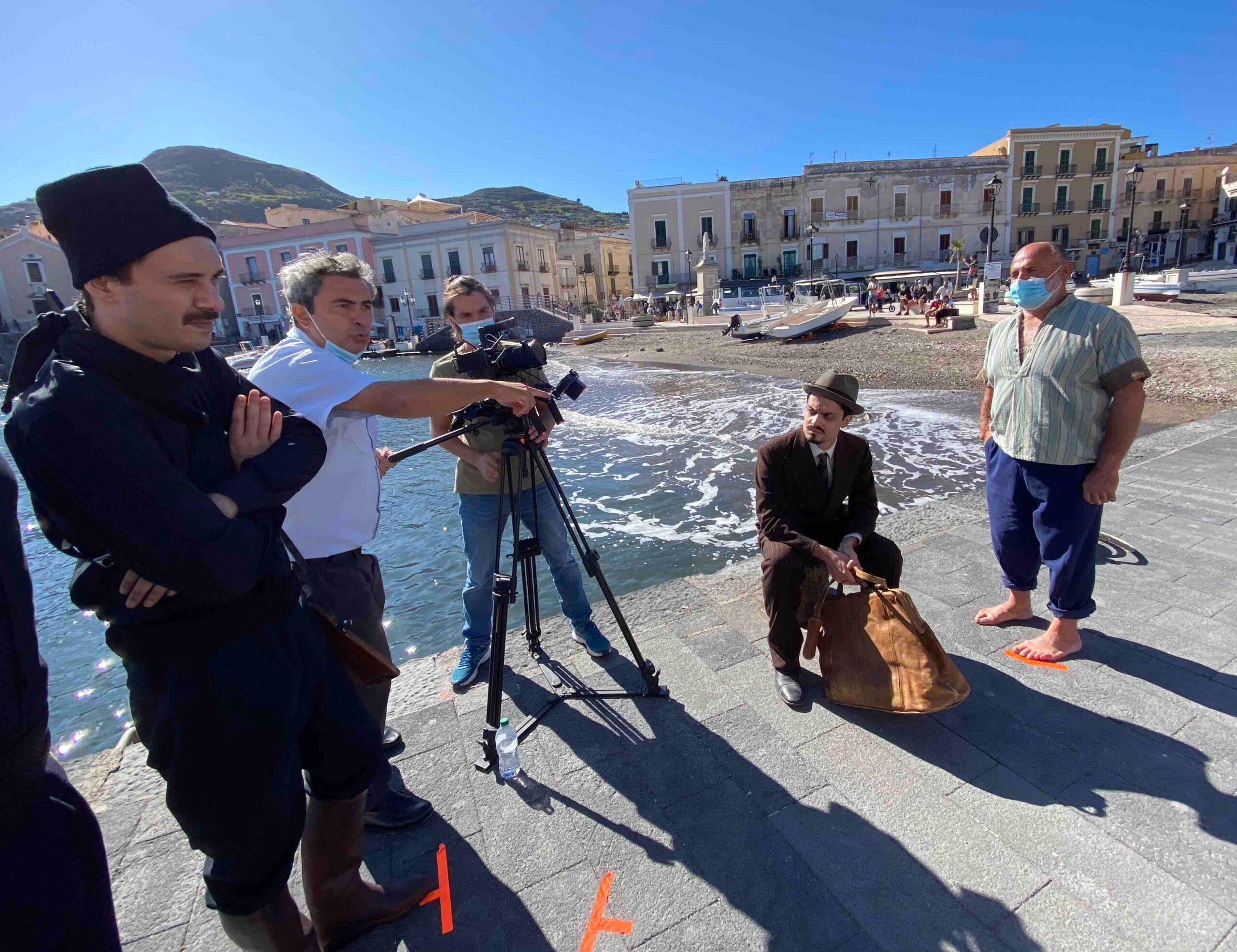 Concluse alle Isole Eolie le riprese di “Lussu”, documentario dedicato allo statista sardo