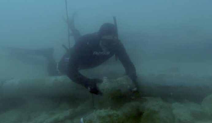 Il mare di Agrigento restituisce un secondo cannone del XVI secolo
