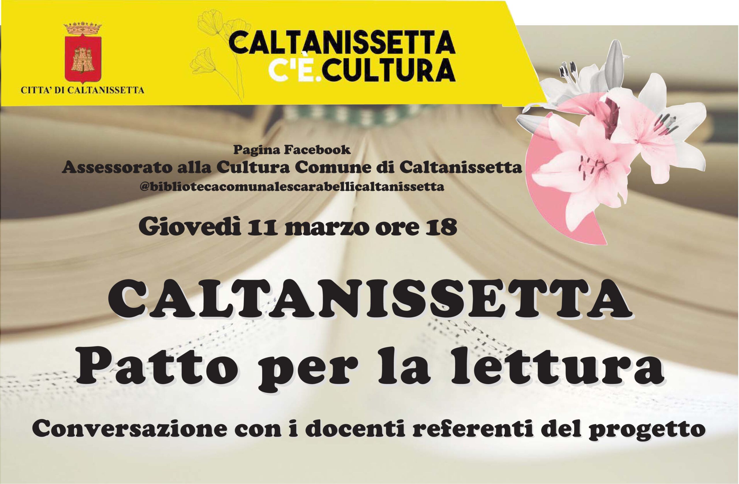 Caltanissetta e il Patto per la lettura