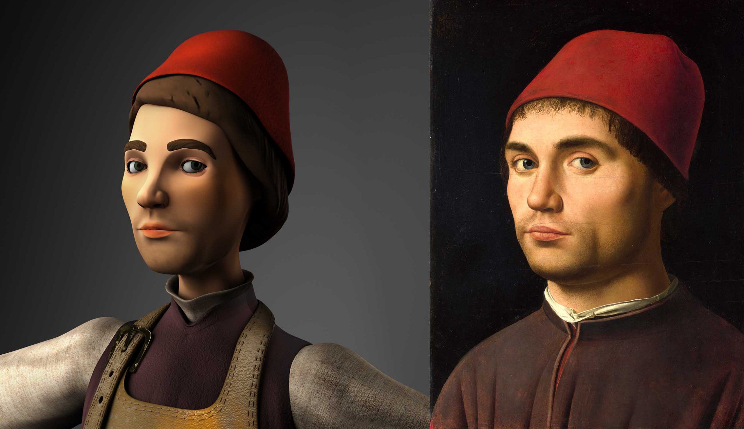 A spasso nel mondo dell’arte con l’avatar di Antonello da Messina