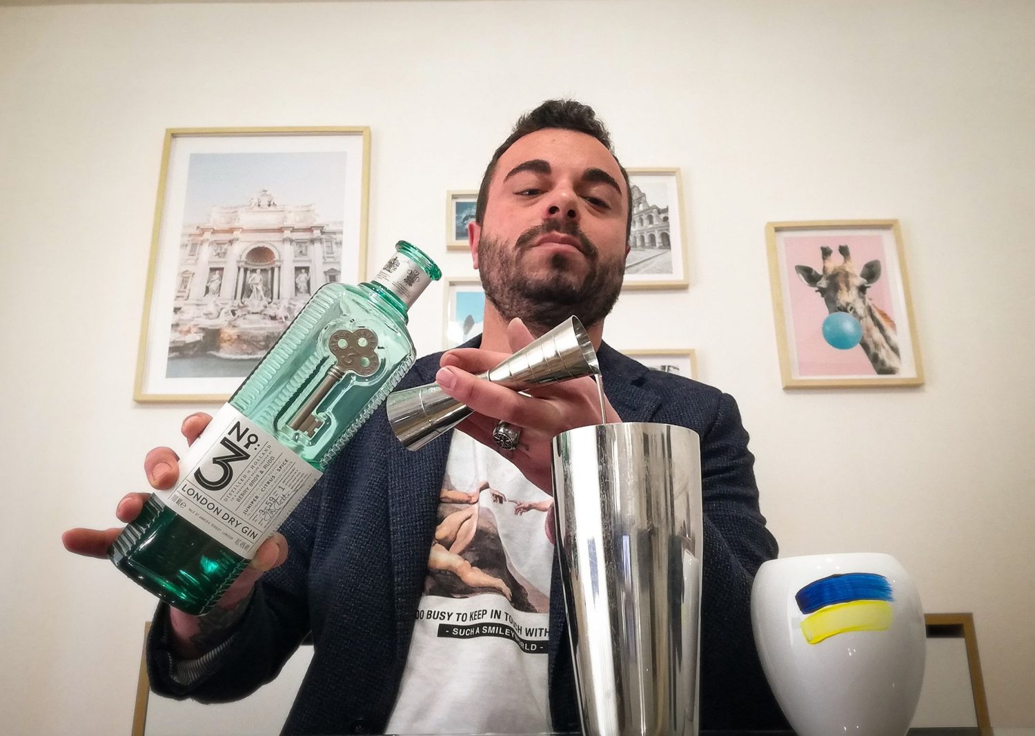 Imagine, il drink per la pace del messinese Christian Costantino