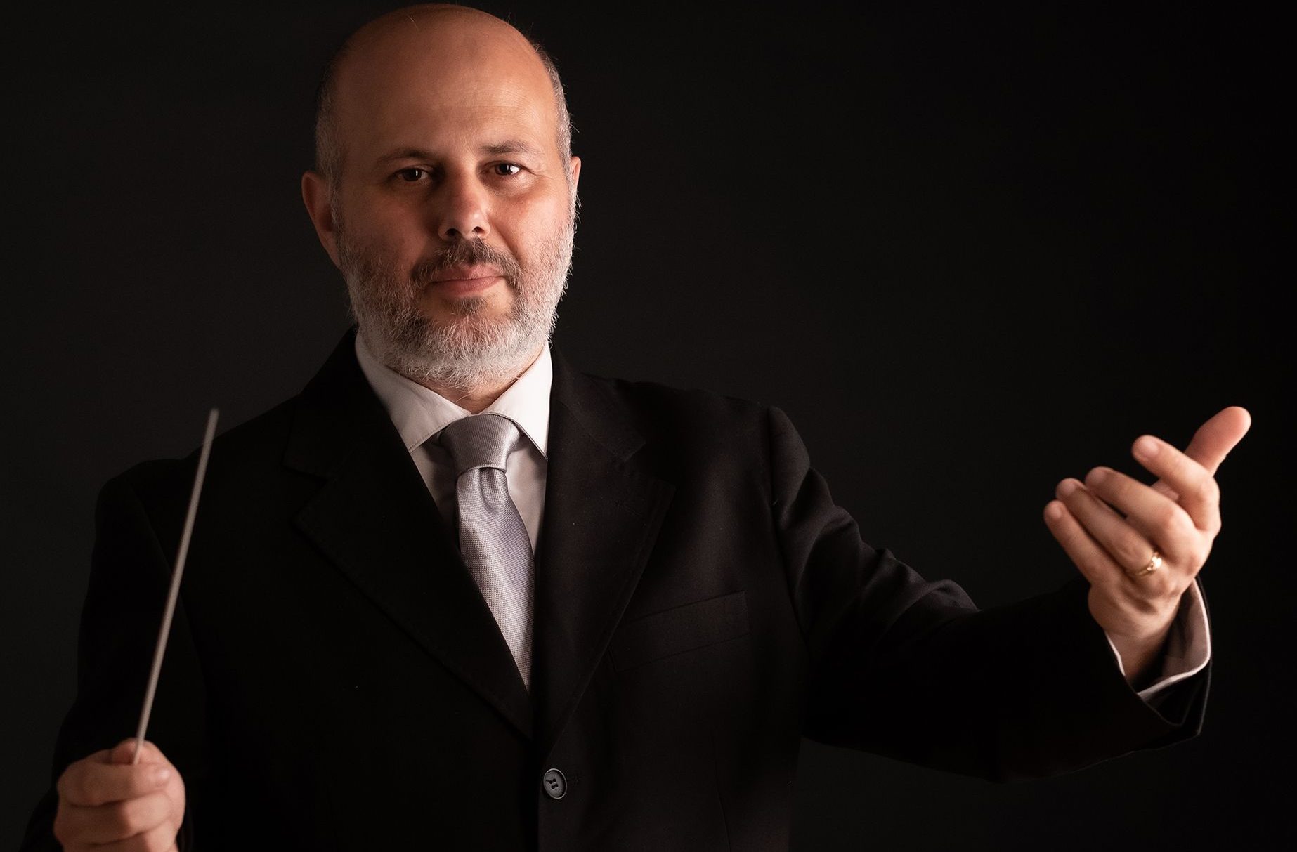 Francesco Di Mauro professore di direzione d’orchestra in una masterclass in Spagna
