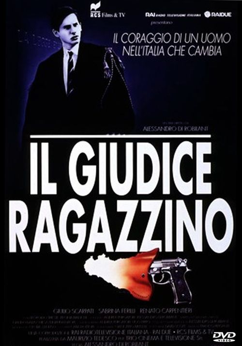 La cover del DVD del film di Alessandro di Robilant dedicato a Livatino, che vinse il David di Donatello e il Globo d'oro