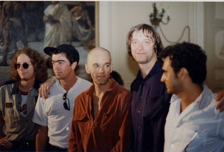 Checco Virlinzi e i R.E.M. che portò a Catania nel 1995