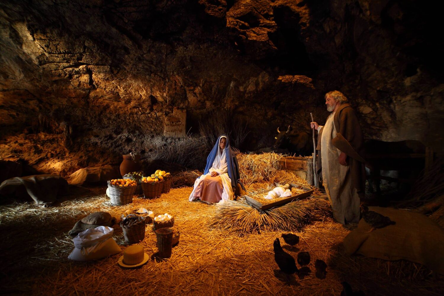 La Natività vivente di Custonaci al Parco archeologico di Segesta