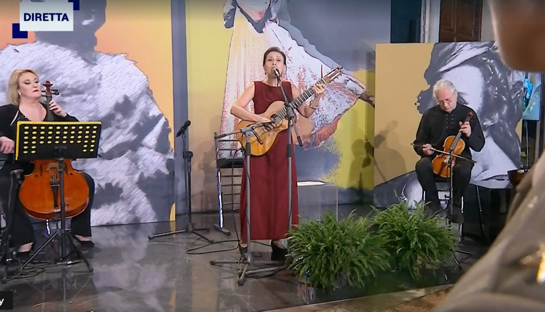 Etta Scollo canta al Quirinale la Giornata internazionale delle donne